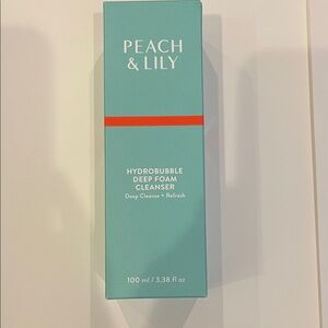 Peach & Lily HydroBubble Deep Foam Cleanser - 100ml. NIB